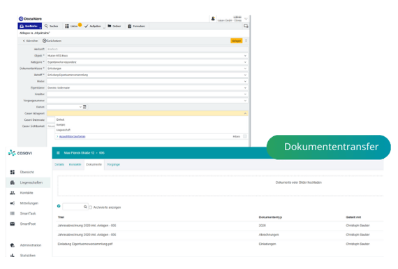 casavi Dokumententransf